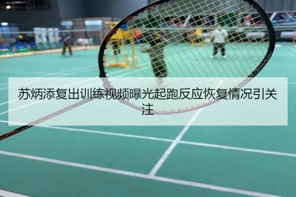苏炳添复出训练视频曝光起跑反应恢复情况引关注